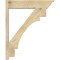 Ekena Millwork Merced Traditional Rough Sawn Outlooker, Douglas Fir, 8"W x 36"D x 44"H OUT08X36X44MRC01RDF - alternate 3